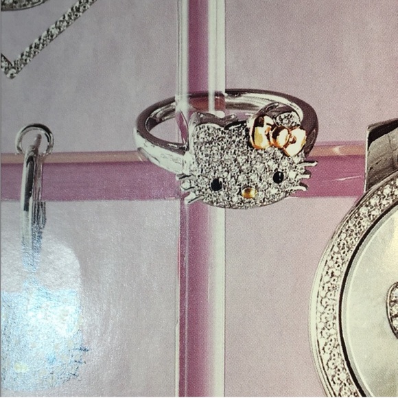 Kimora Lee Simmons for Hello Kitty 18k Ring πRare NWT - Picture 12 of 12